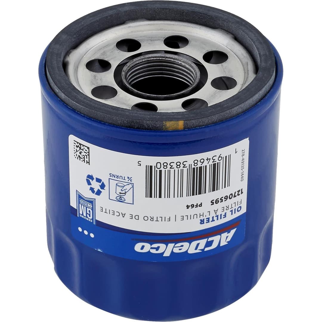 AC Delco PF64 Professional Engine Oil Filter, GM 6.2L,GM 3.6L,L4