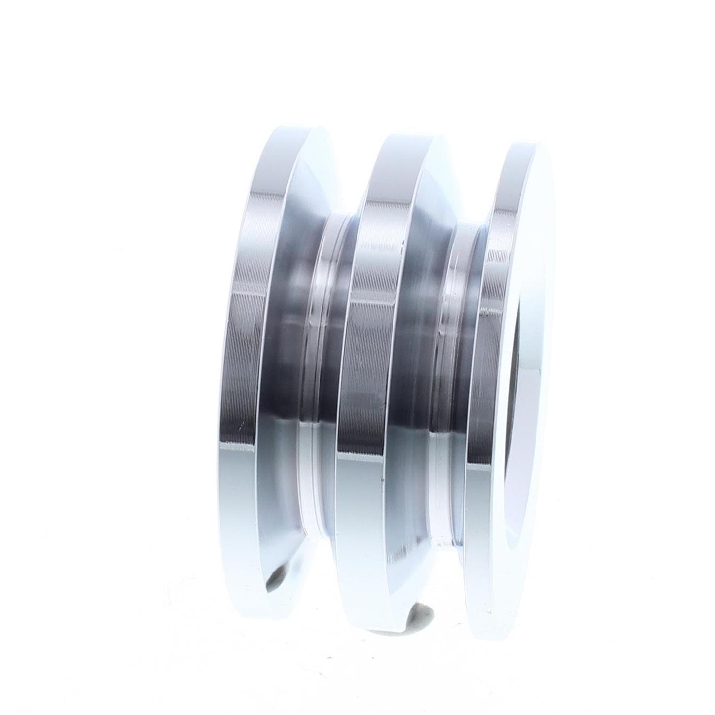 Chrome Dual Groove Alternator Pulley