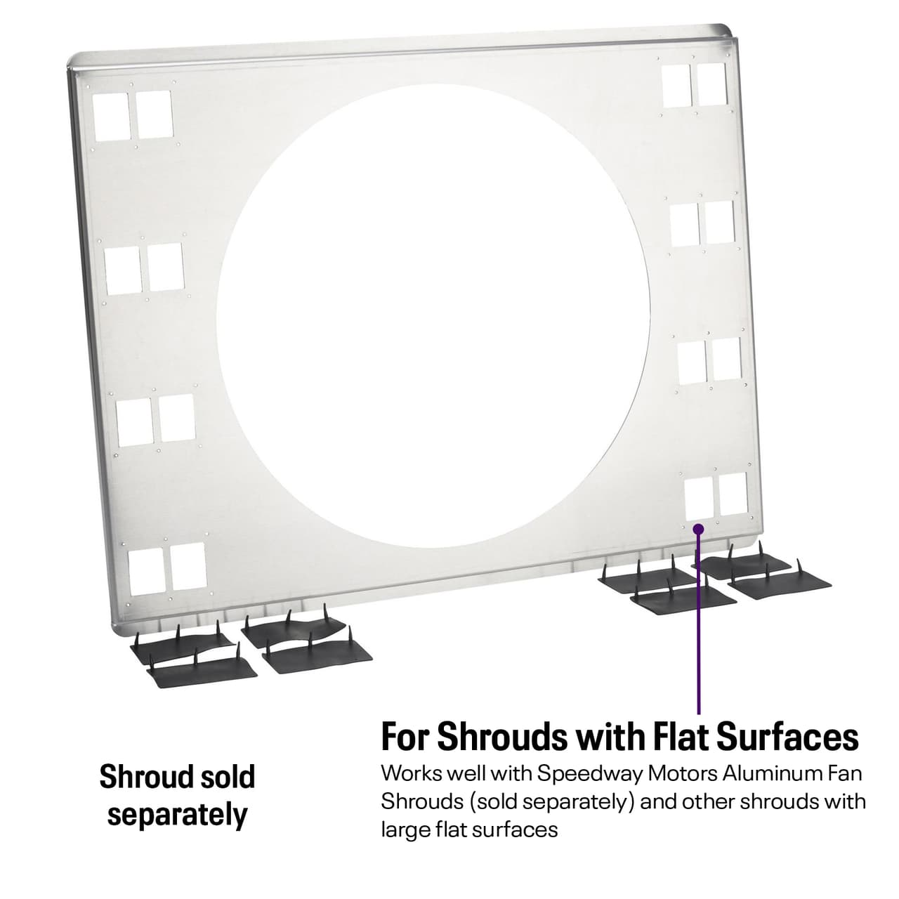 Fan Shroud Bypass Flap and Template Kit