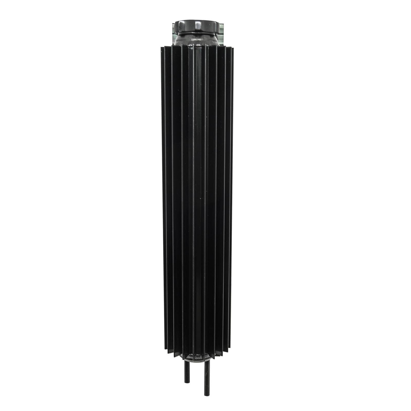 Aluminum Universal 13 Inch Finned Radiator Overflow Tank