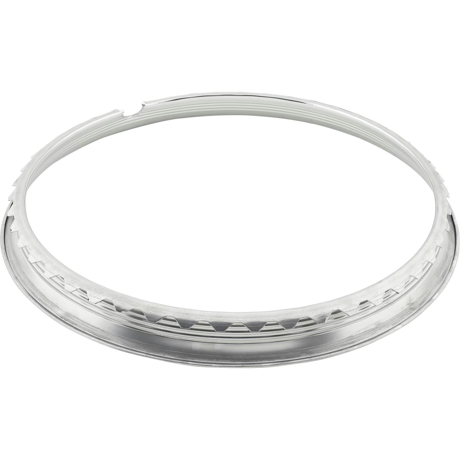 Stainless Steel 15 Inch Beauty Ring, Ribbed