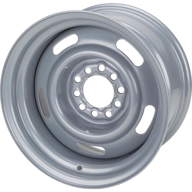 Speedway GM Style 15 Inch Rally Wheel, 4.5 and 4.75 Inch Bolt Pattern