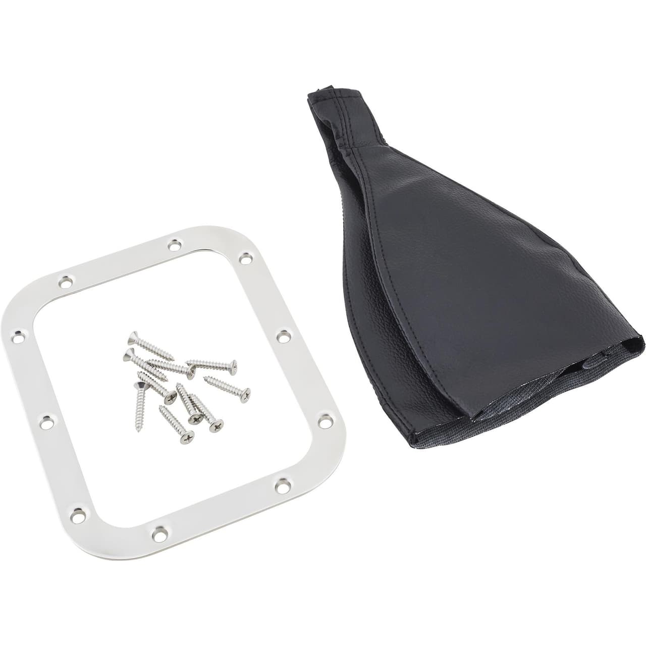 Rectangular Vinyl Shifter Boot, 6.75 x 5.25 Inch