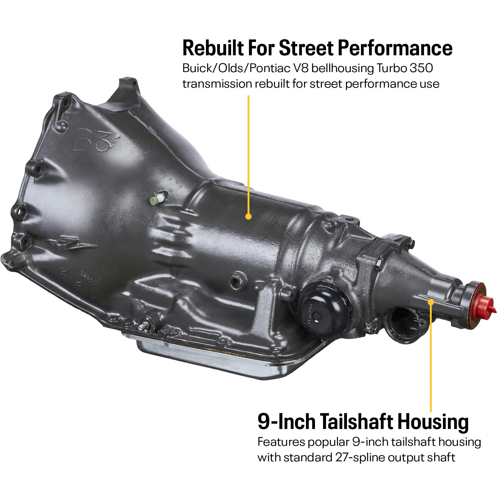 Buick/Olds/Pontiac TH350 Automatic Transmission, Up To 450 HP