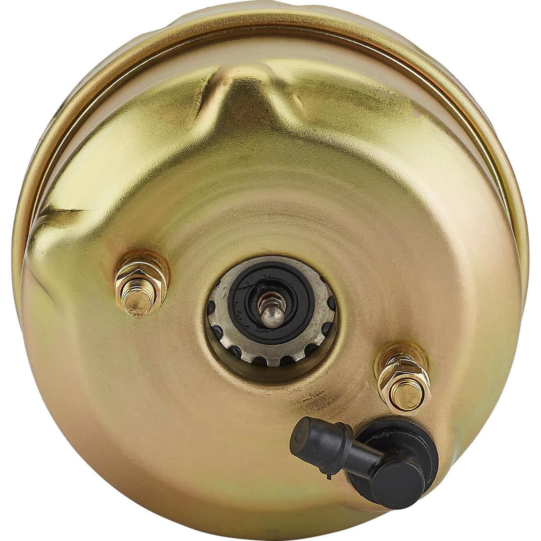 Speedway Single Diaphragm Power Brake Booster, 7 Inch, Chromate Finish