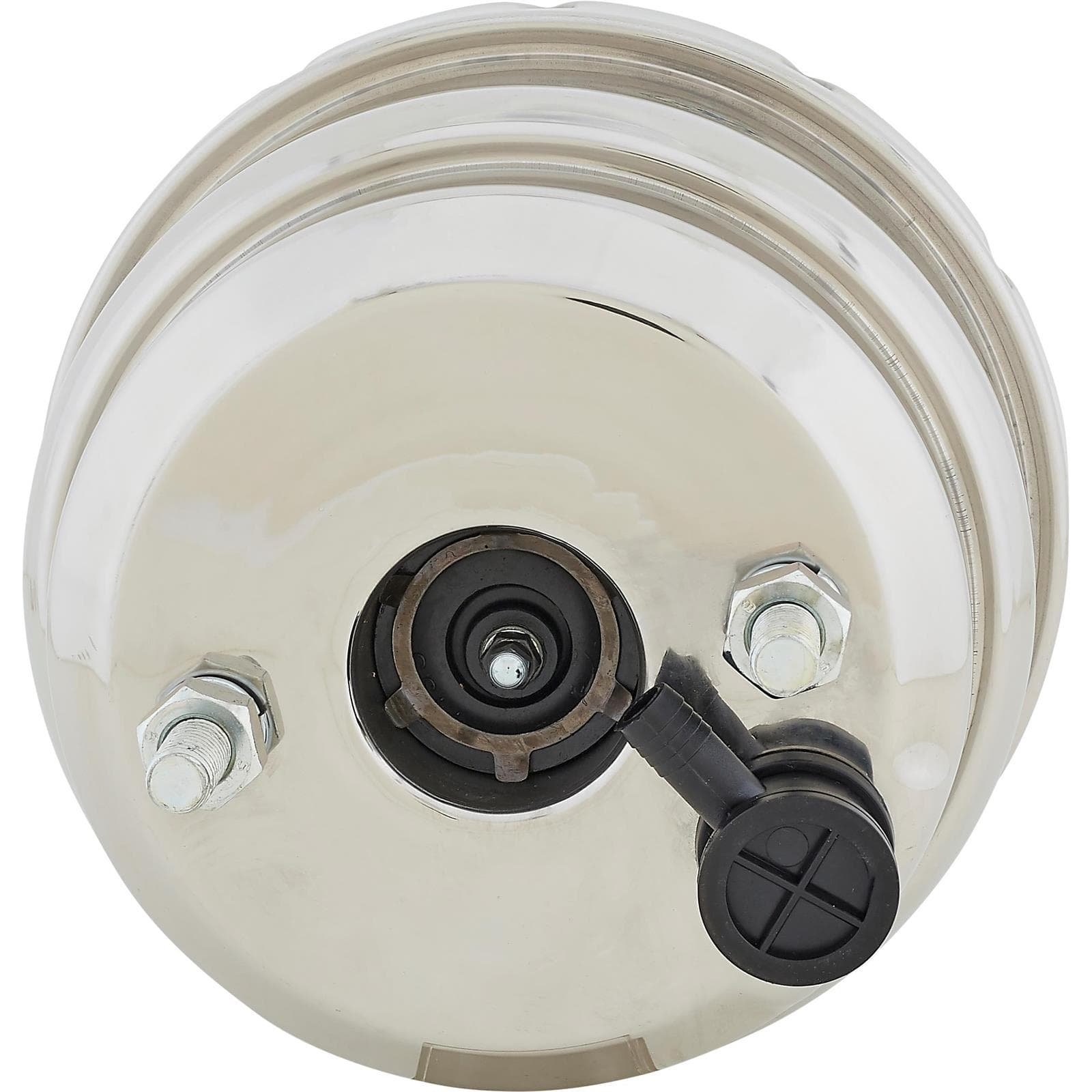 Speedway Dual Diaphragm Power Brake Booster, 7 Inch, Stainless Steel