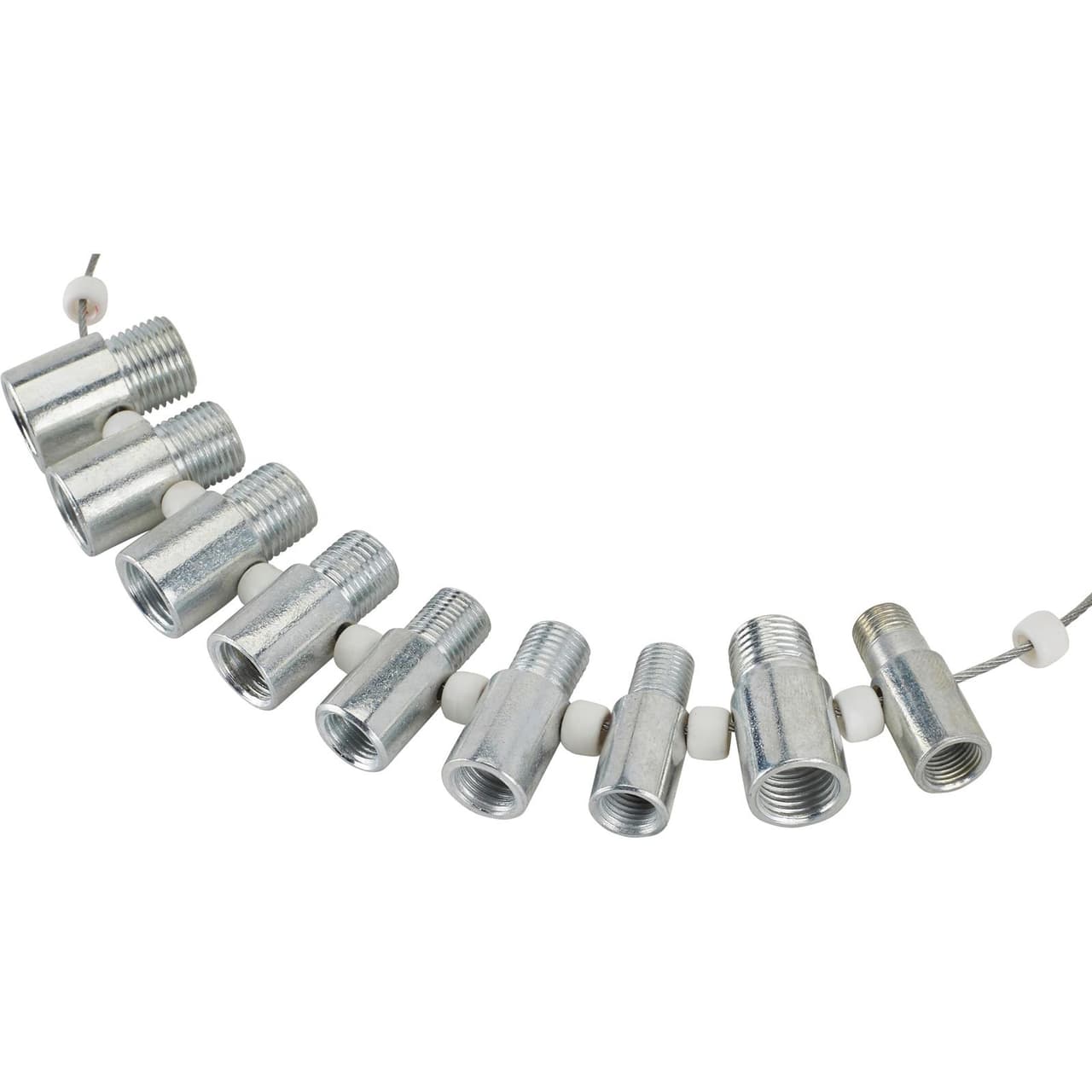 Brake Line Fitting Sizing Gauge Set, SAE/Inch Threads, UNF