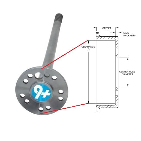 Budget Ford 9 Inch Rear End Disc Brake Conversion Kit