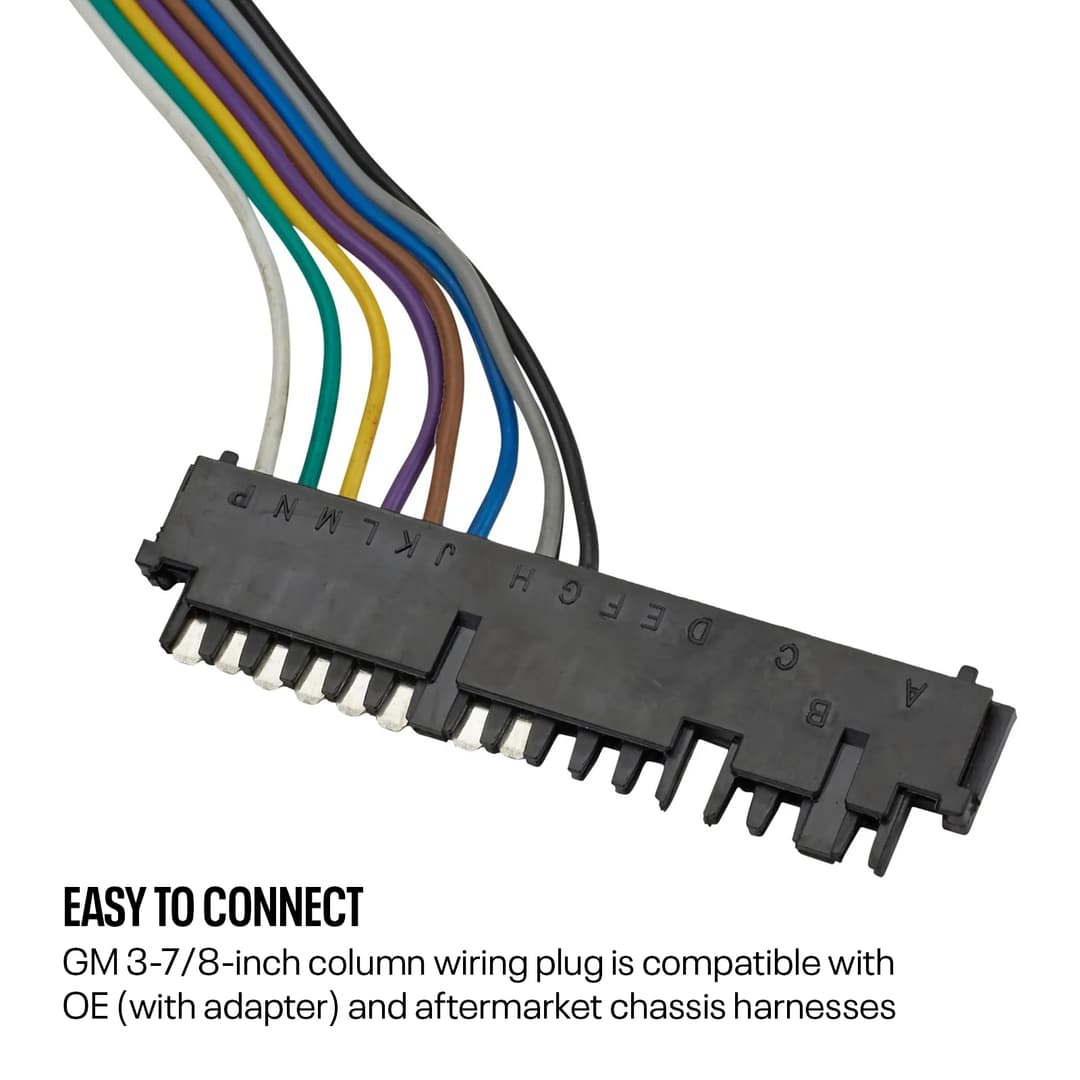 1955-56 Chevy Power Steering Conv Kit w/Chrome Tilt Column