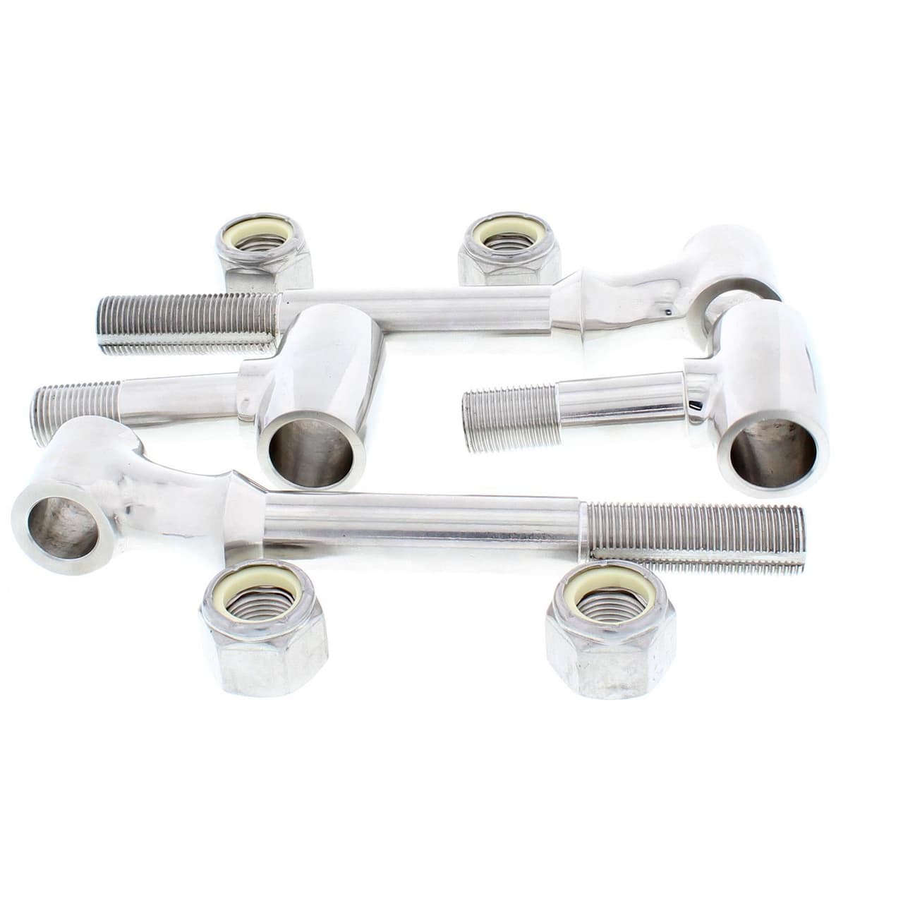 Forged Adjustable Spring Perches, Polished Stainless