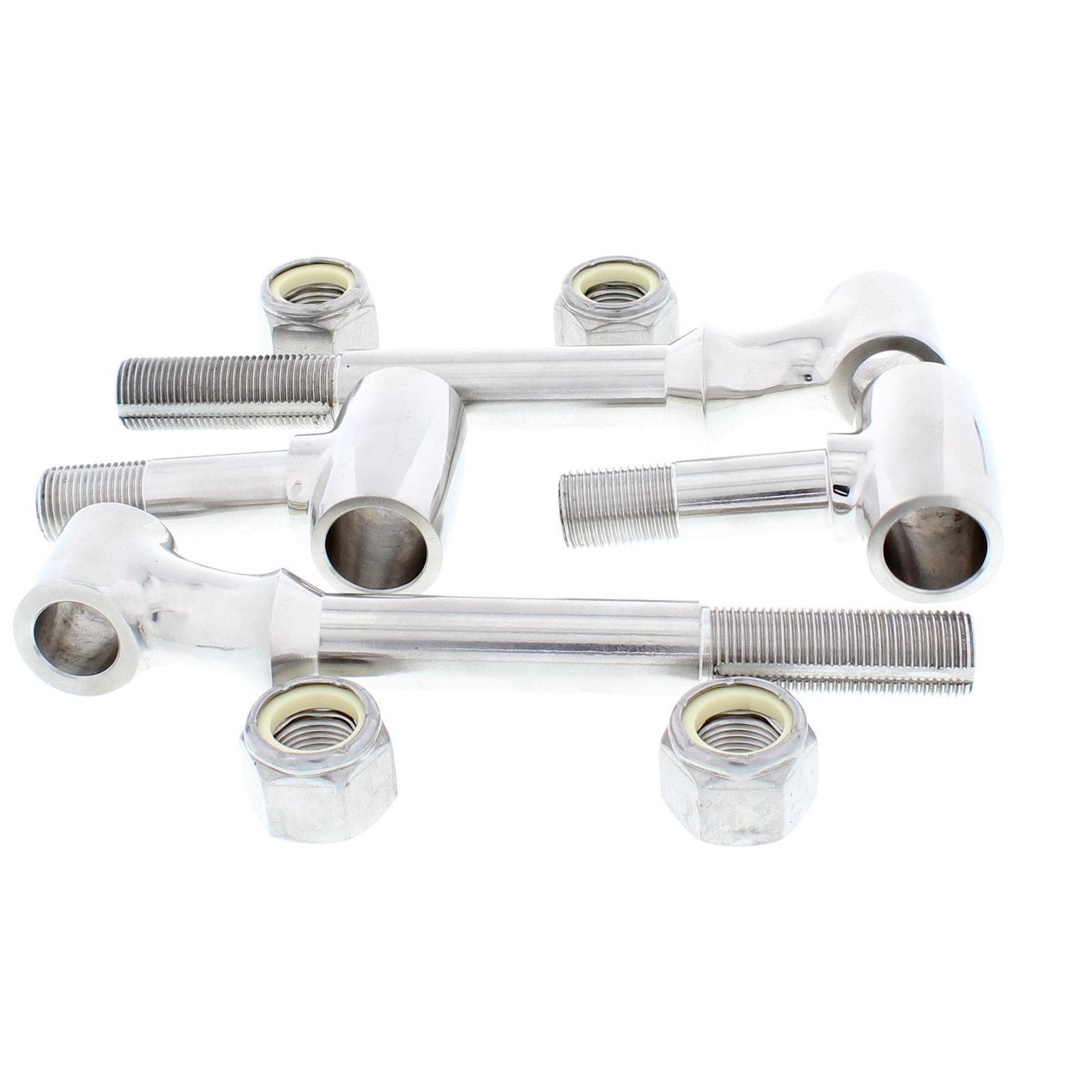 Forged Adjustable Spring Perches, Polished Stainless