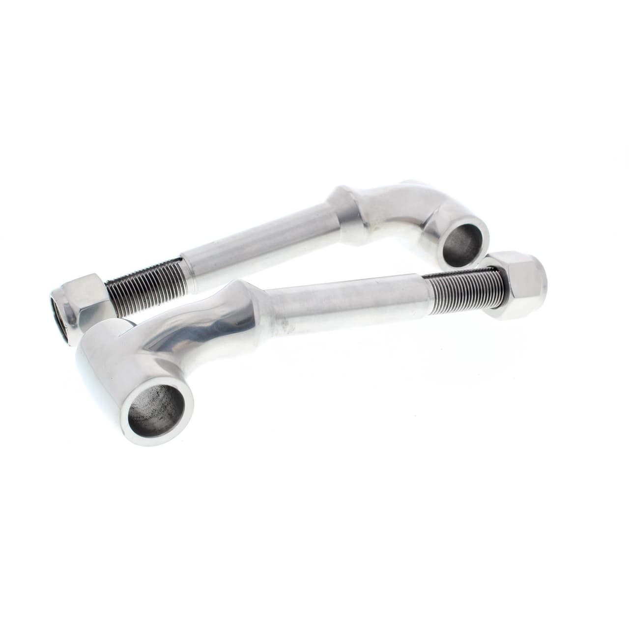 Speedway Front Solid Axle Leaf Spring Perch, Stainless Steel