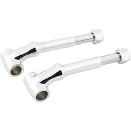 Speedway Front Solid Axle Leaf Spring Perch, Chrome Forged Steel