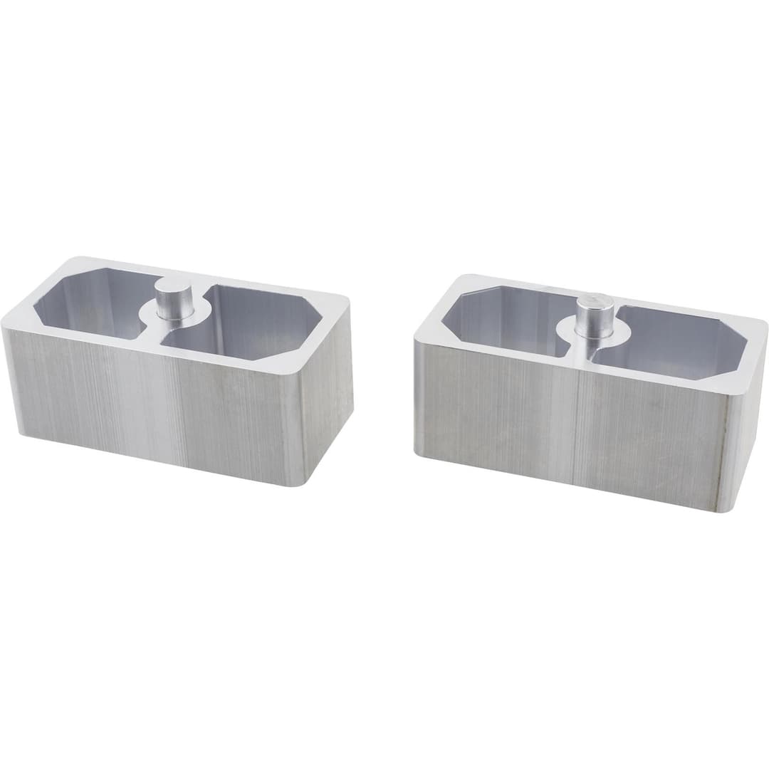 Speedway Universal Leaf Spring Lowering Block Kit, 2 Inch