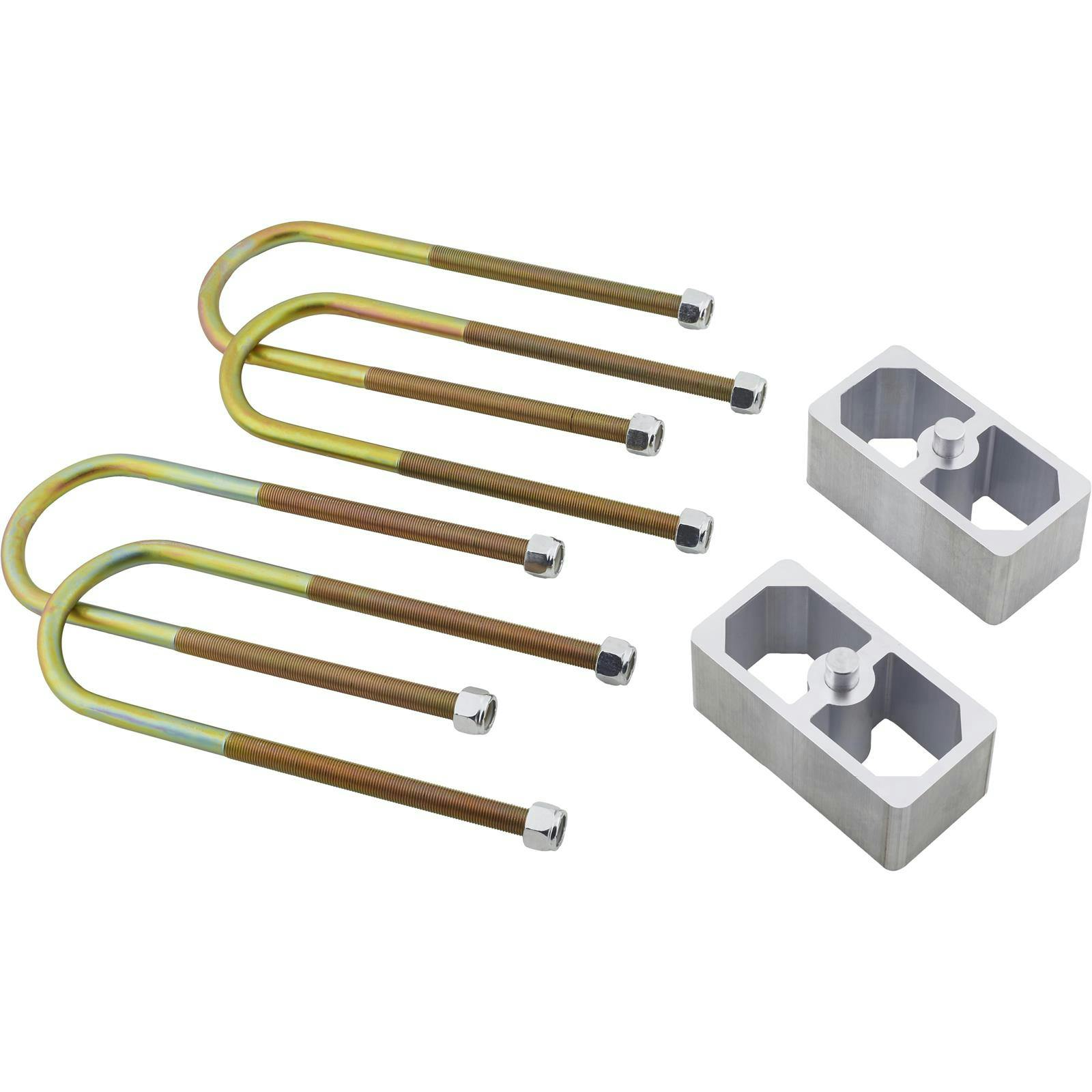 Speedway Universal Leaf Spring Lowering Block Kit, 2 Inch