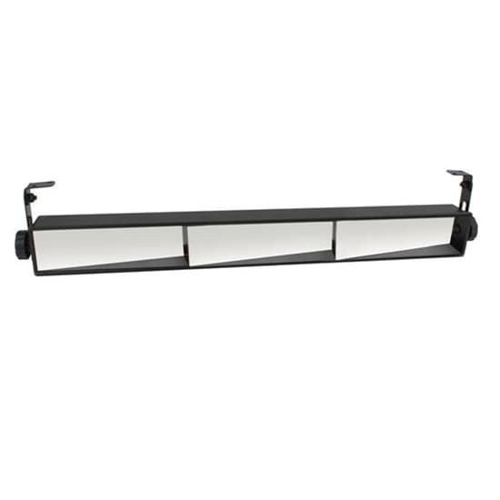 3-Panel Racing Wide Angle Rear View Mirror, 20 Inches Wide