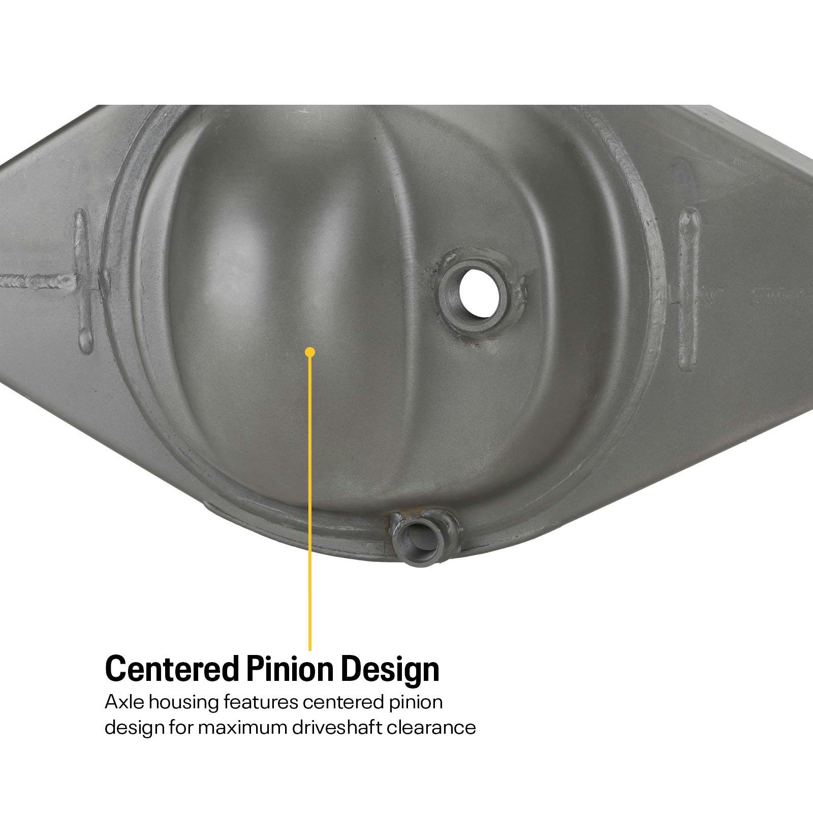 Stock Car 9 Inch Floater Rearend Housing With Brackets, Centered