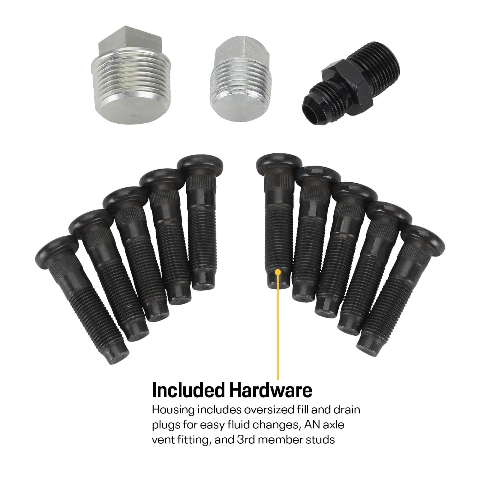 Stock Car 9 Inch Floater Rearend Housing With Brackets, Centered