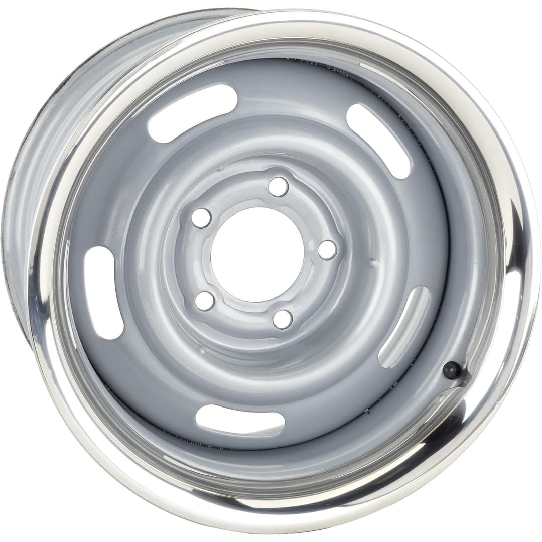 Stainless Steel 15 Inch Wheel Beauty Ring, Smooth