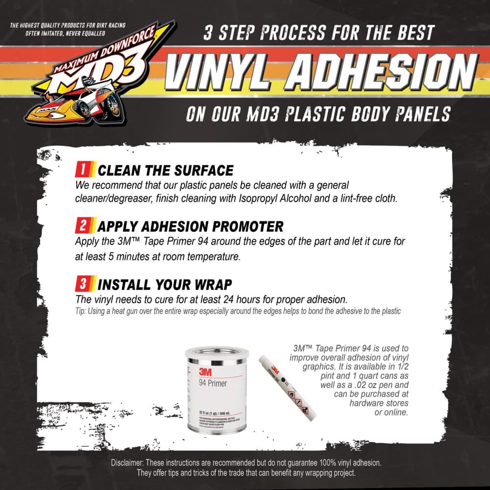 Performance Bodies MD3 Modified Plastic Quarter Panel