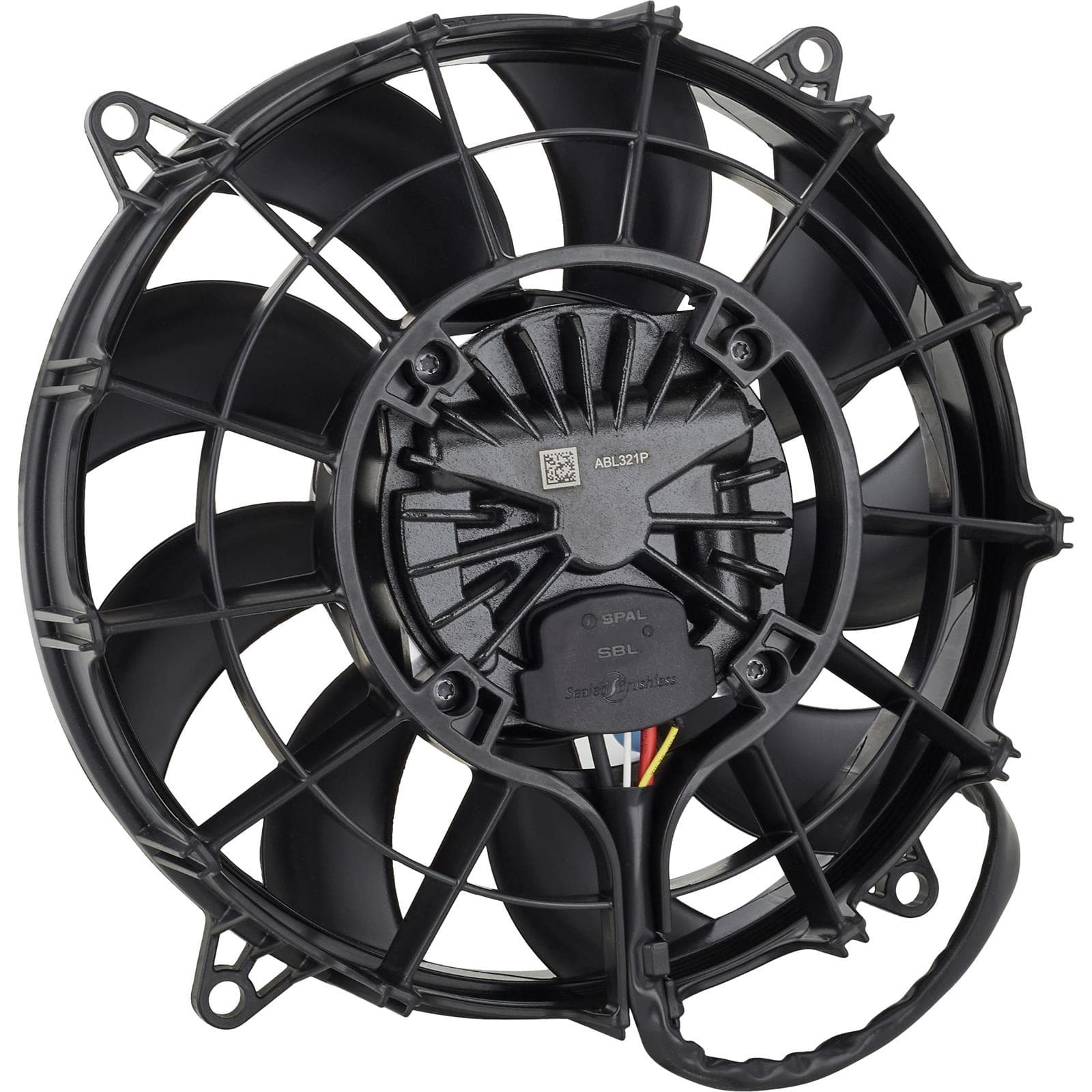 SPAL 30107089 Plus Series Curved Blade Electric Puller Fan, 10 In