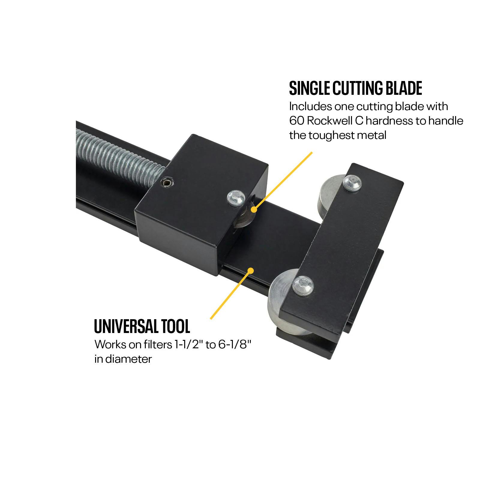 Speedway Engine Motor Oil Filter Cutter Tool