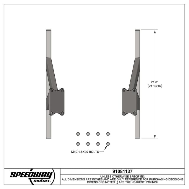 Speedway GM LS V8 Engine Storage Stand