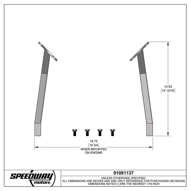 Speedway GM LS V8 Engine Storage Stand