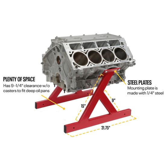 Speedway GM LS V8 Engine Storage Stand