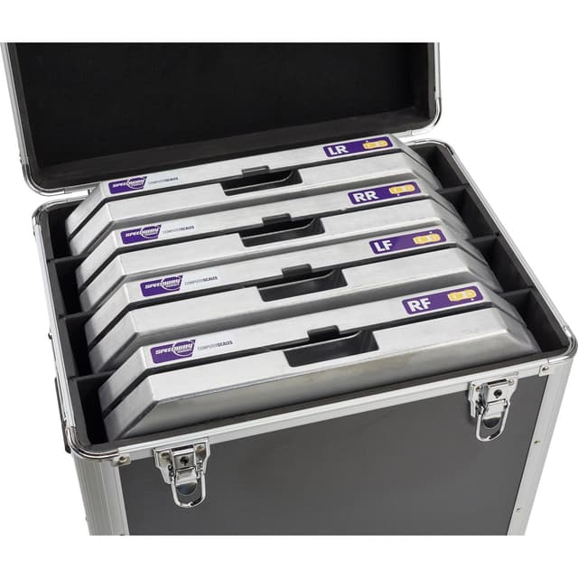 1 Weigh Electronic Racing Scale, Computer Wheel Car Scale w/ Case