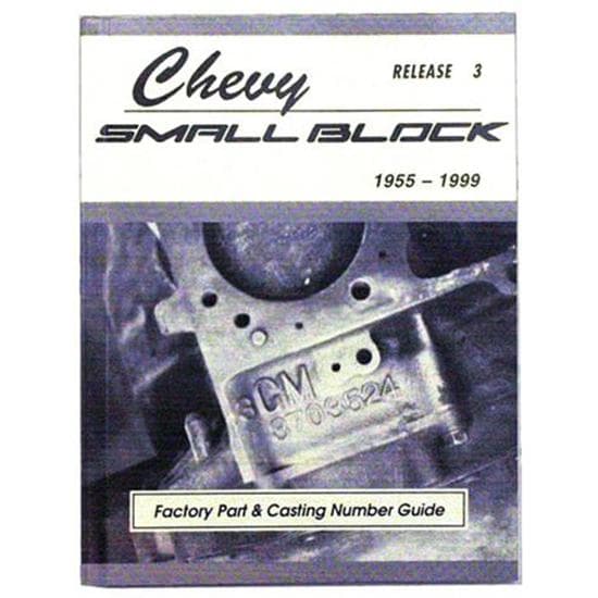 Book Chevy Small Block Part Numbers and Casting Numbers