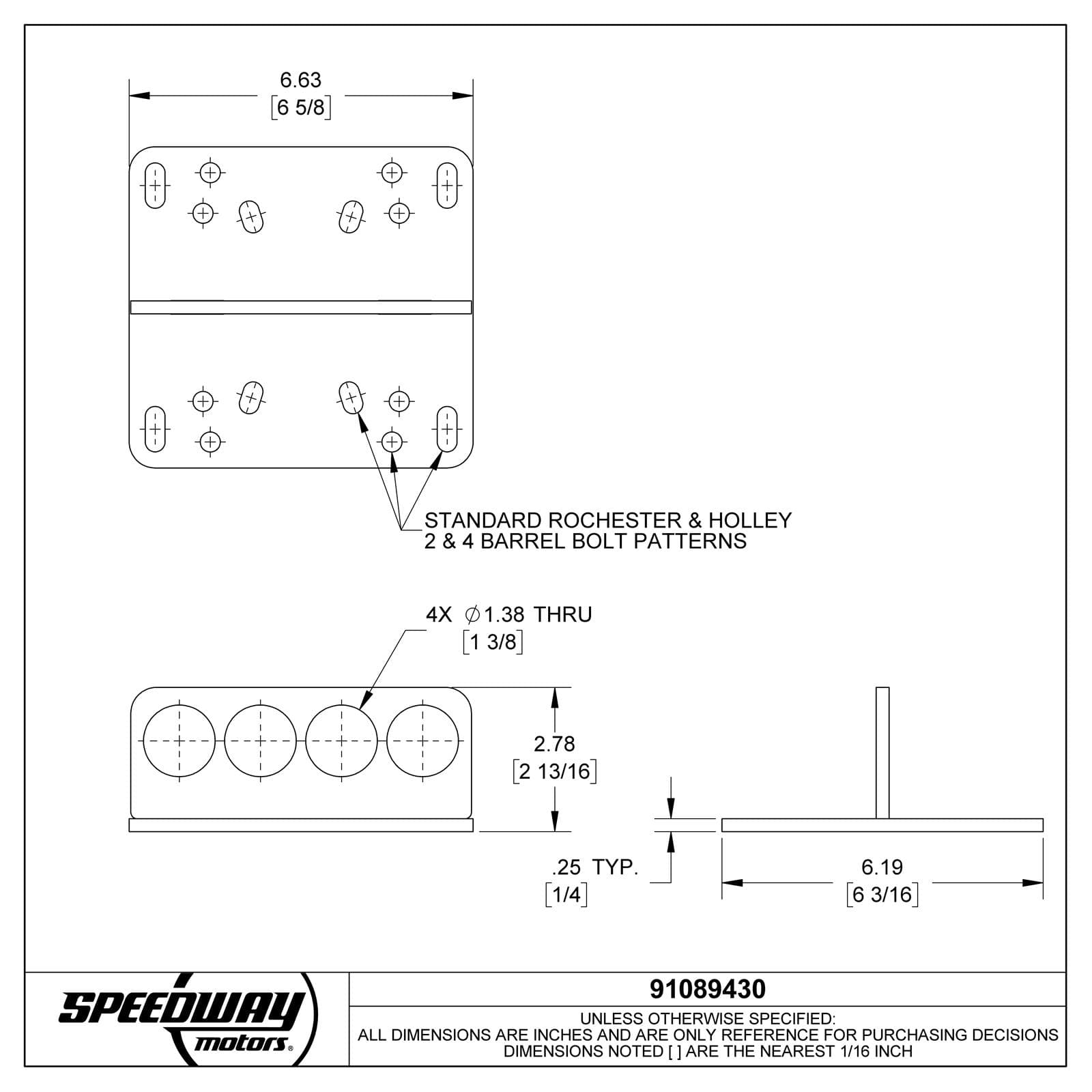 Carb Engine Hoist Lift Plate Tool for Motor Pulling/Lifting
