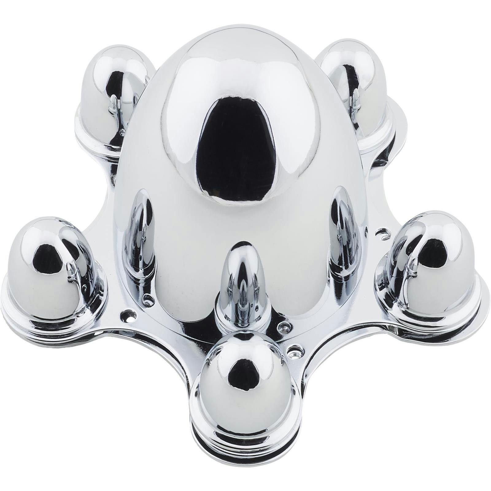 Bullet-Style Spider Cap Wheel Hub Covers, 5 on 4-1/2 Inch