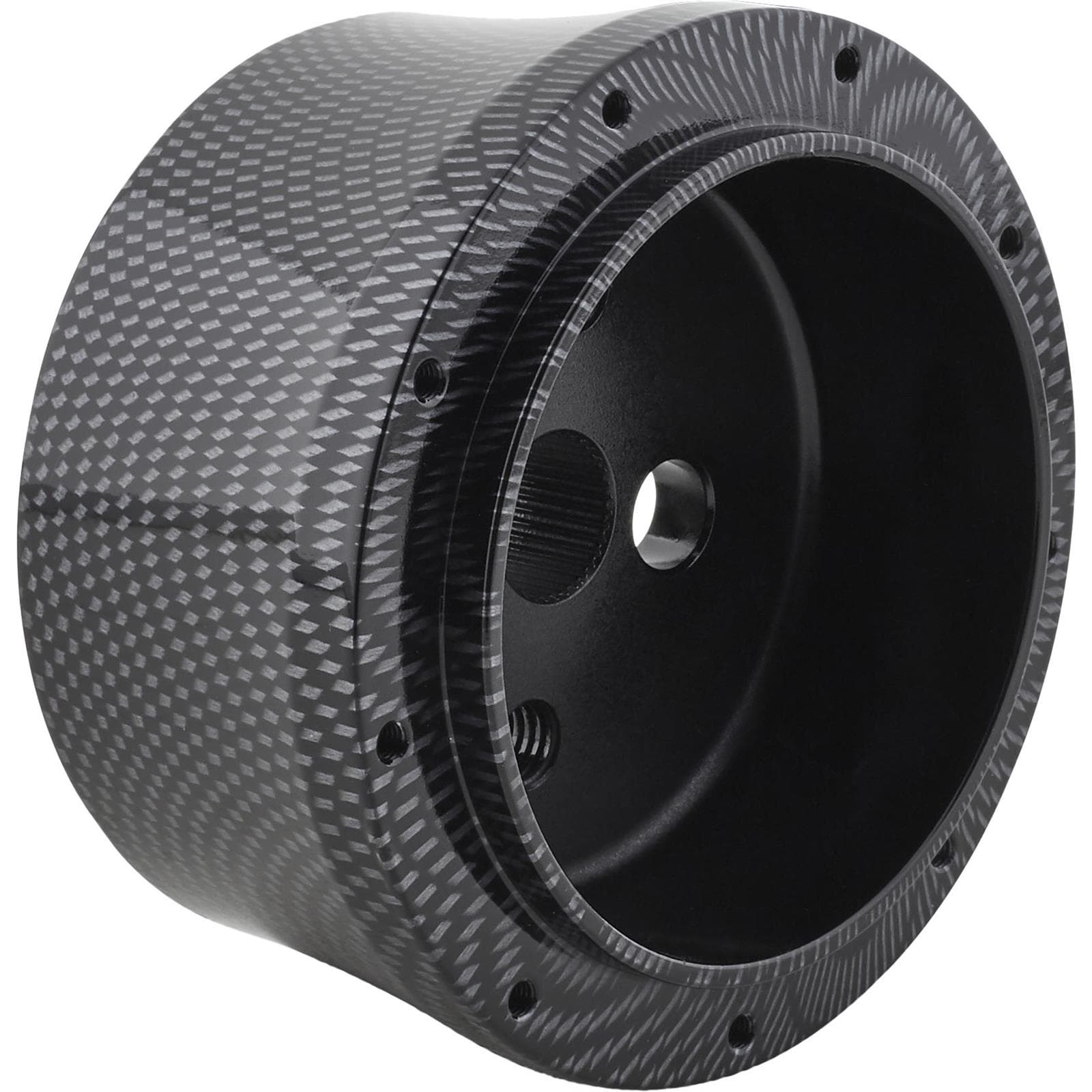 GM Aluminum Carbon Fiber Steering Wheel Adapter, 9 Bolt