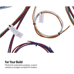 12-Circuit Vintage Wiring Harness Cloth Covered Automotive Wire