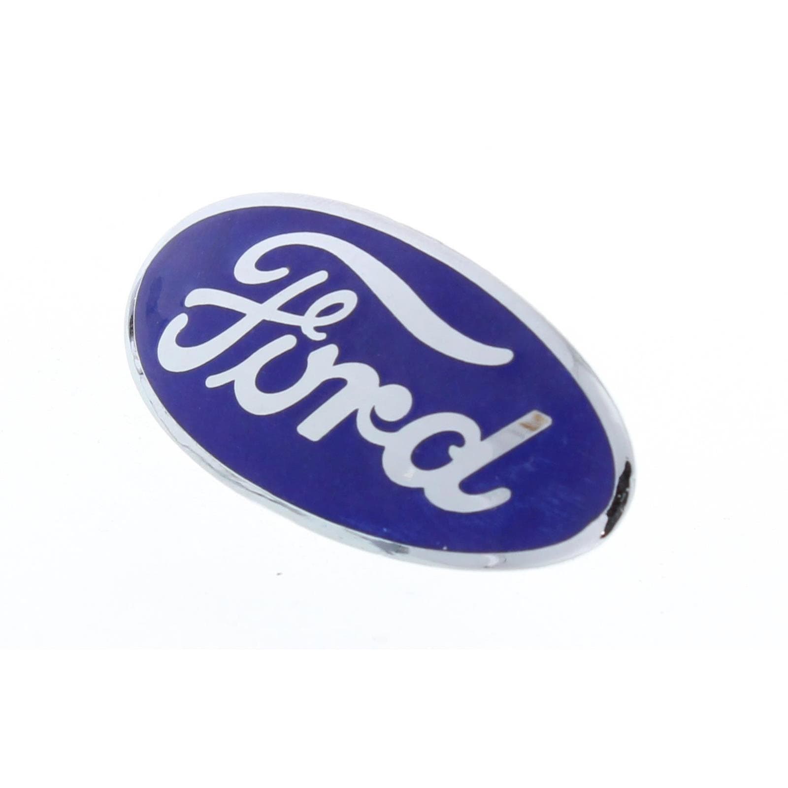 Blue Porcelain Ford Radiator Emblem for 1932 Car, 1932-35 Pickup