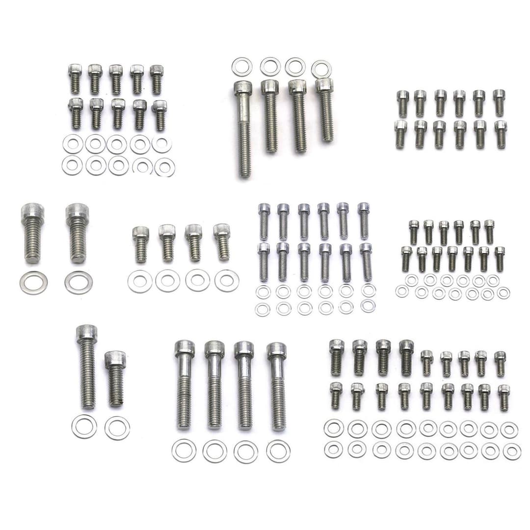 Kawasaki Z 900 / Z1 / Super Stainless Steel Bolt-Kit Screws Engine Motor Cover E - Foto 10