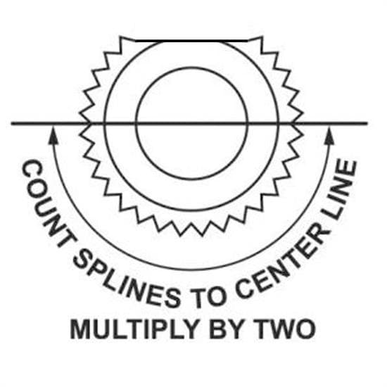 Sweet Mfg Vega 5 8 36 Spline To 3 4 DD U Joint Kit sweet-mfg-vega-5-8-36-spline-to-3-4-dd-u-joint-kit