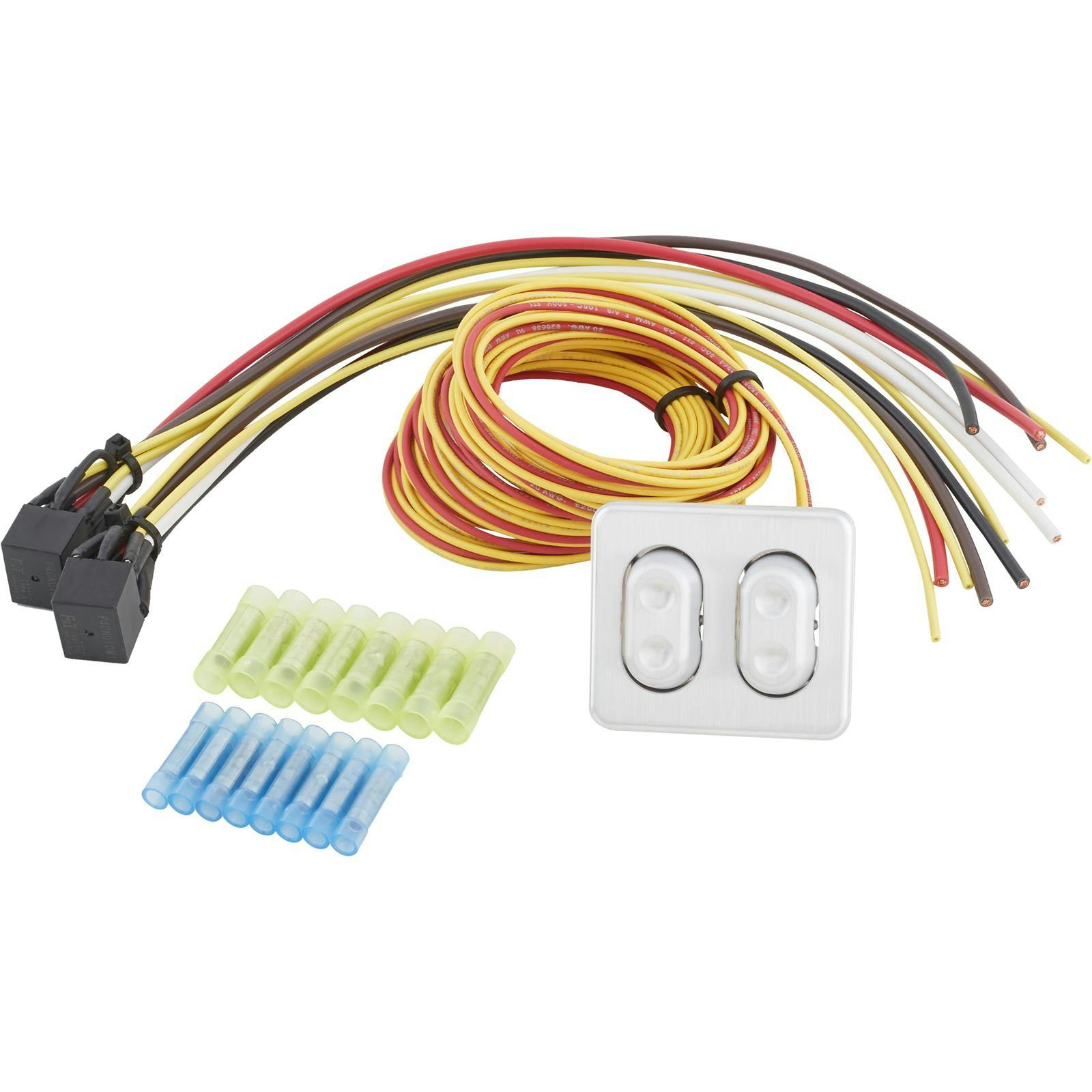 Watsons Street Works L39BD Double Rectangle Window Switch, Dimple