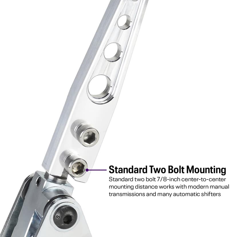 Machined Billet Shift Lever, With Holes, 6/12/16 Inch