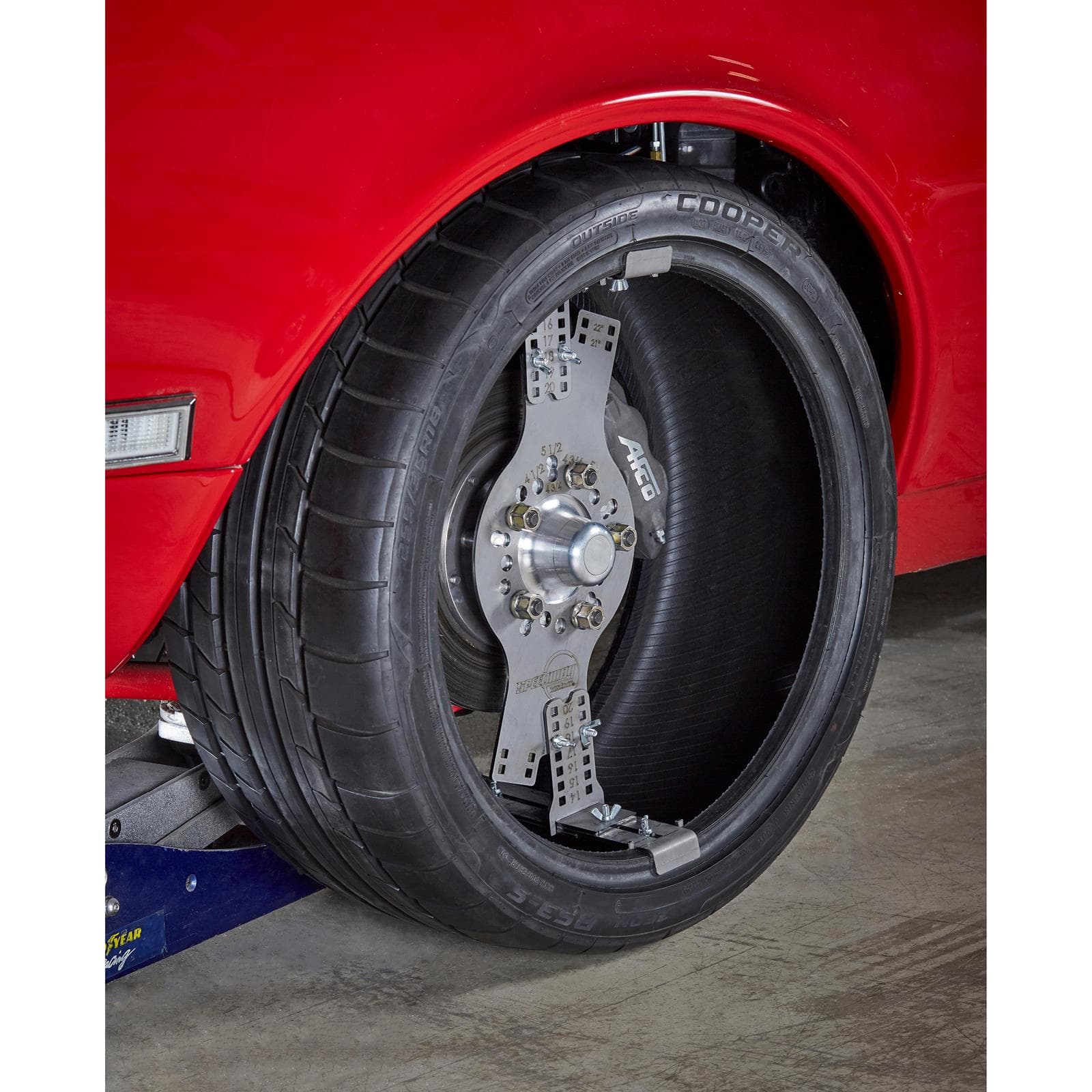 WheelWise® Wheel Fitment Tool Tire Fit Testing Size, 5-Lug