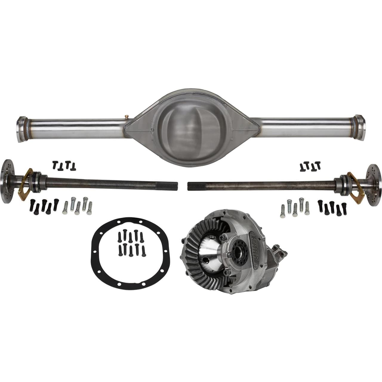 Fabricated 9 In Ford Rear Axle w/ Posi Traction 3rd Member, 58 In