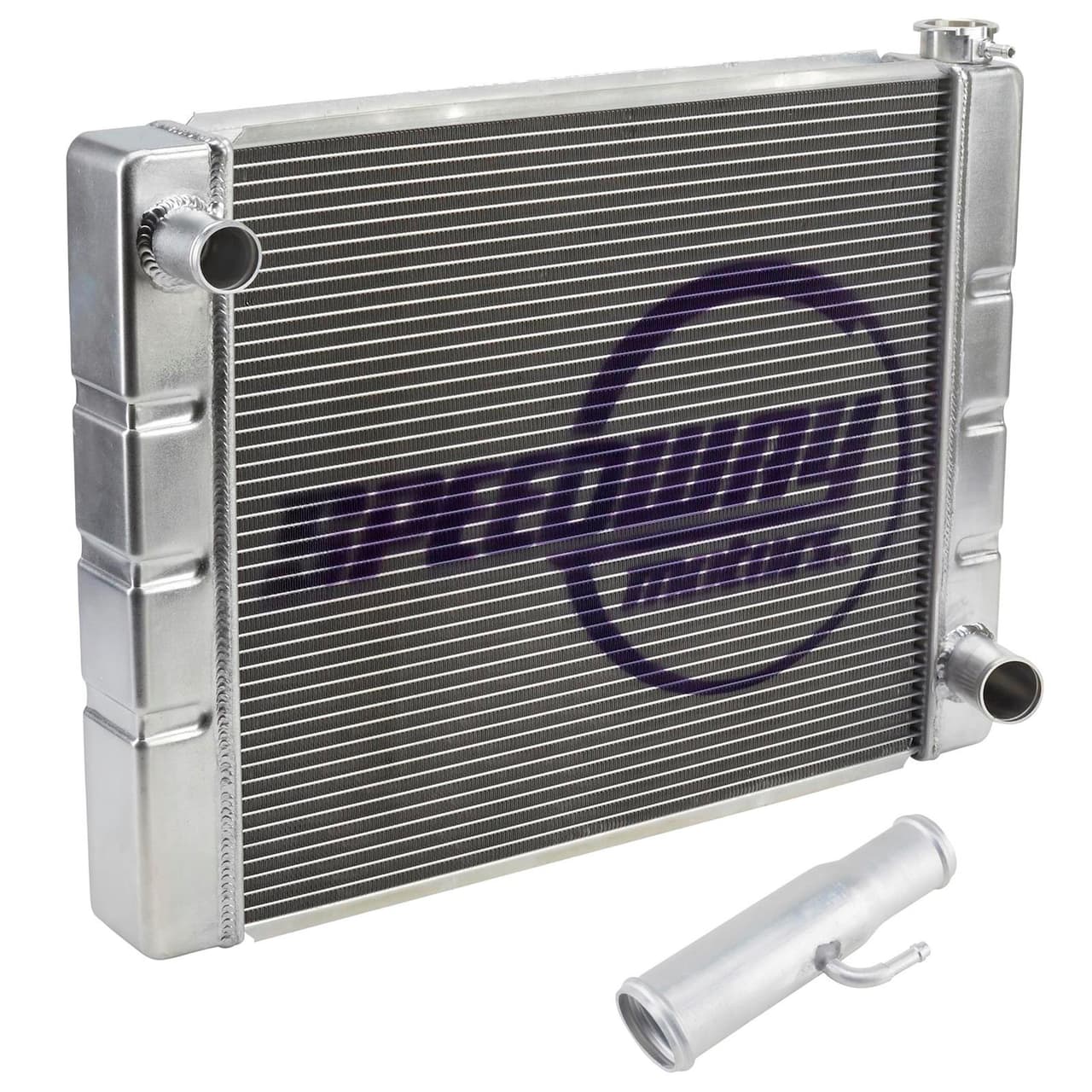 Universal LS Swap Radiator Kit with Steam Port Hose Adapter