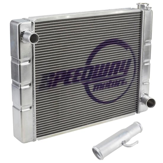 Universal LS Swap Radiator Kit with Steam Port Hose Adapter