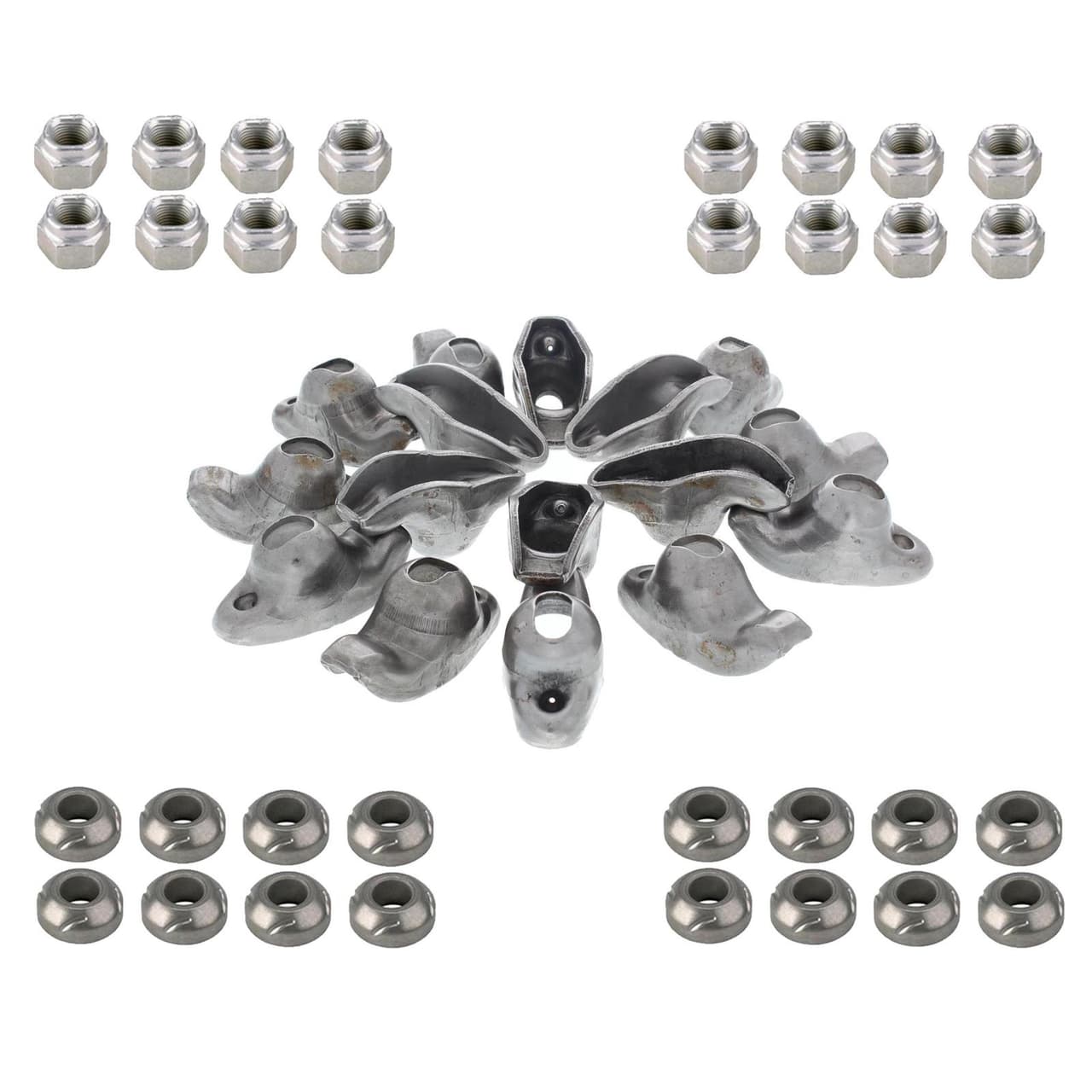 Extra Long Slot Small Block Chevy Steel Rocker Arms Kit