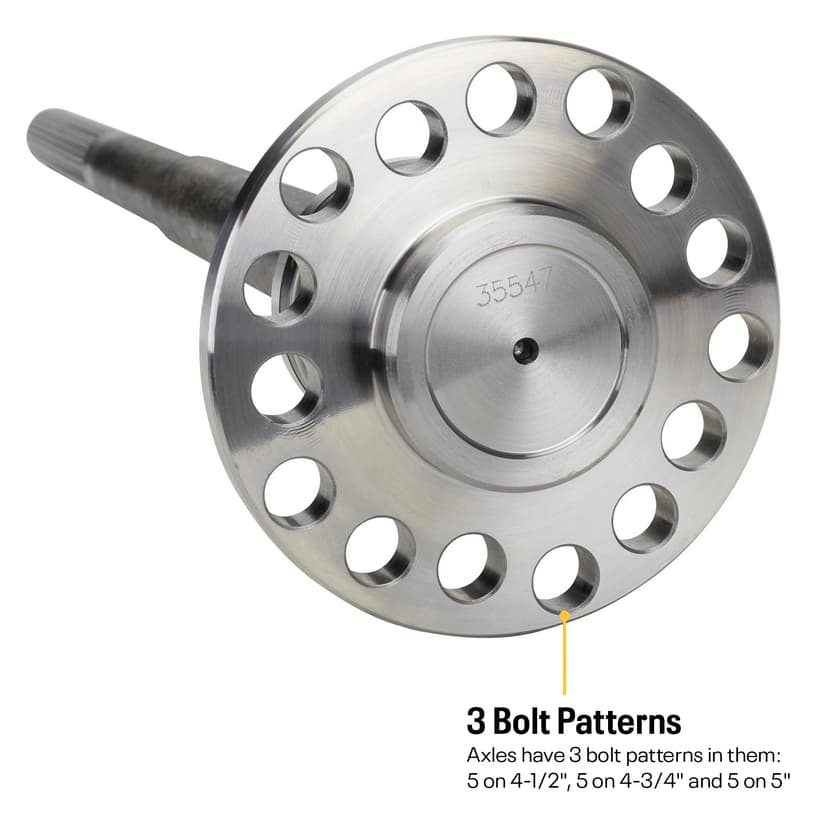 Ford 9 Inch Cut-to-Fit Axles w/ Big Bearing | 28-31 Spline, Pair