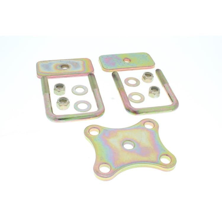 Ford Model T - 1934 Front Spring U-Bolt Kit, Plain Steel