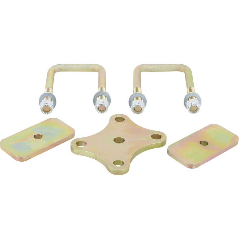 Ford Model T - 1934 Front Spring U-Bolt Kit, Plain Steel