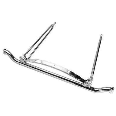 Front End Assembly for Model A Frame, Tube Axle Kit, Chrome