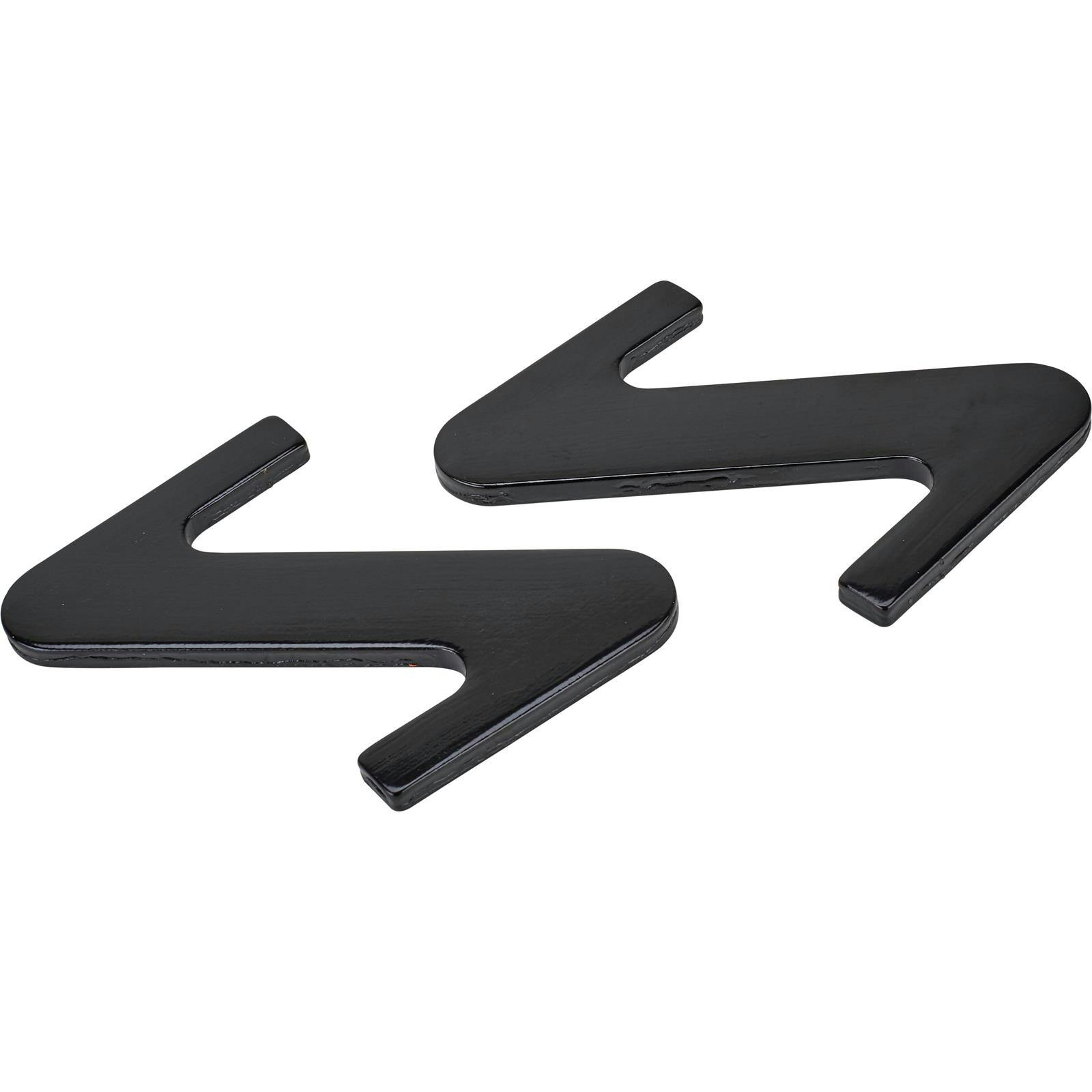 Classic 32 Inch Rear Radius Rods, Plain Steel